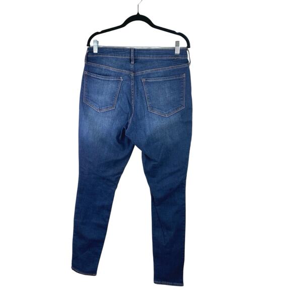 Old Navy Rockstar Super Skinny Mid Rise Women's Blue Casual Denim Jeans Size 14 - Picture 3 of 6